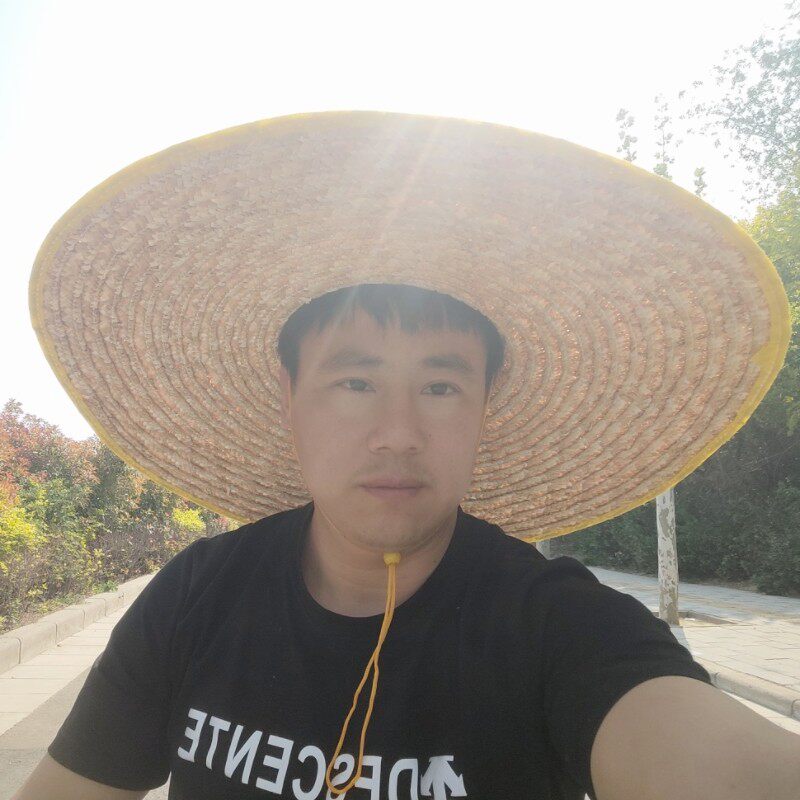 渔夫帽防晒帽夏季男老式草帽工地
