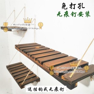 极速花架子室内墙壁挂在墙上的花架阳台小盆栽免打孔多Y功能壁挂