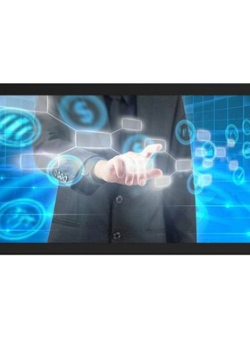 极速1018.51921.52332寸工业显F示器嵌入式触控工控电容屏触摸plc