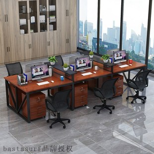 Office Desk simple 极速Direct computer Shelf staff supplky