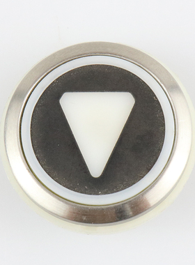 极速通力电梯按钮KDS50 300黑色数字K箭头盲文亮面不锈钢按钮电梯