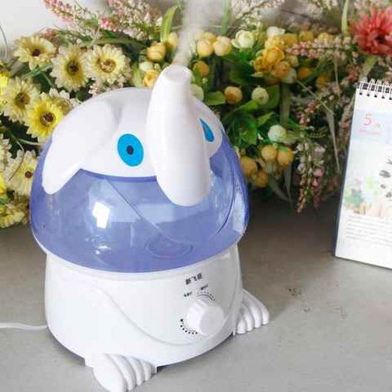 极速卡通迷你空气加湿p器家用办公室卧室增湿机空调净化器静音大
