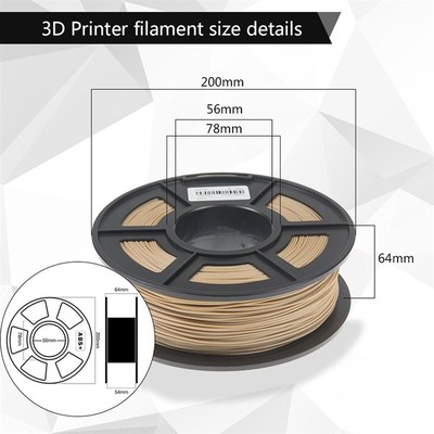极速SUNLU 1.75MM WOoOD FILAMENT 3D Printer Filament 1KG 1.75