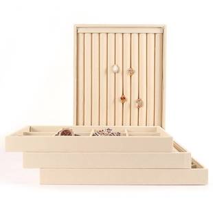 极速Jewelry display pqlate necklace pendant jewelry box ring