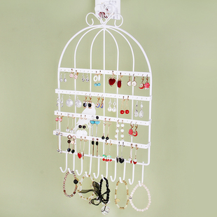 极速创意家用挂耳环的架子展示架项链耳环架收纳放U耳钉耳夹壁挂