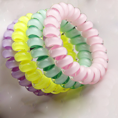 极速10pcs Gum For Hair Accessories Hair Ring QRope Traceless