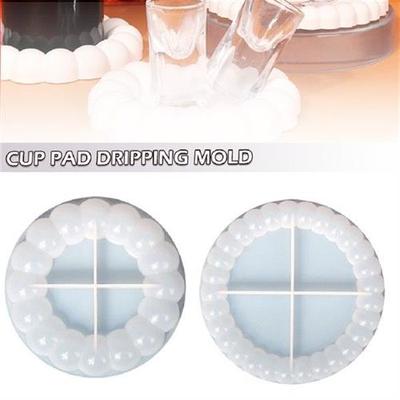 极速Silicone Bubble Coastewr Casting Clay Mold  Handmade Cup