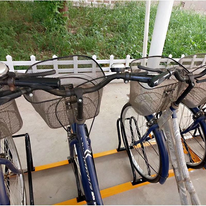 极速圆形停车架动车停放可定制非机动车J加厚款车架立体自行车架