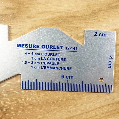 极速Precision Seam Measuring Gauge Metal Quilting TailZor Ru
