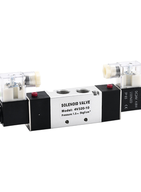 极速气动电磁阀4V210-08二位三通换向阀气阀常N闭型电磁控制阀2V/