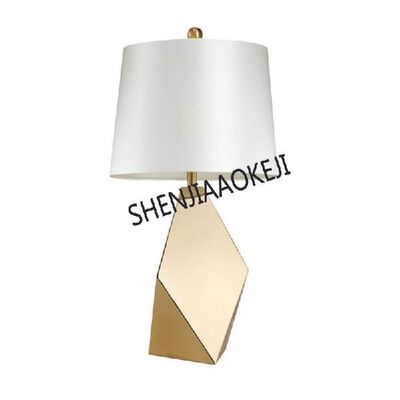 极速Modern gtable lamp 60W wrought iron golden luxury table