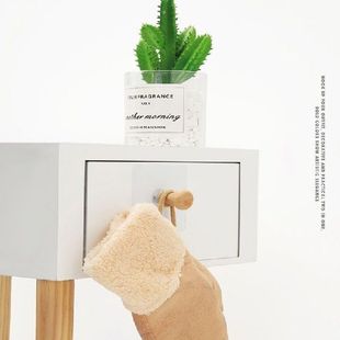 极速Wooden Door Knobs Nail-free Cabinet Handle FurnituZre Pu