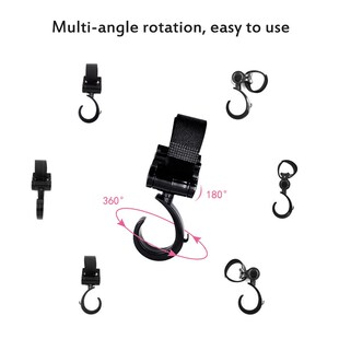 极速2/1pcs Baby Stroller Hvooks Trolley Pram Hook Clips Mult