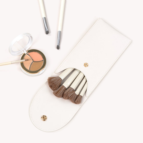 化妆刷收纳包便携大容量笔刷袋眉笔眼线笔收纳防尘神器旅行高级感