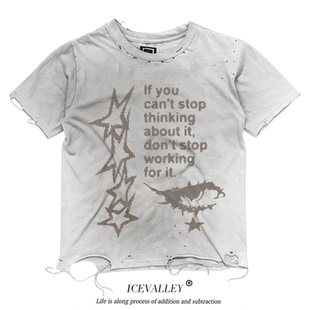 MELANIN 黑色素刺青 甜酷设计感插画反差萌穿搭灵感破洞短袖T恤