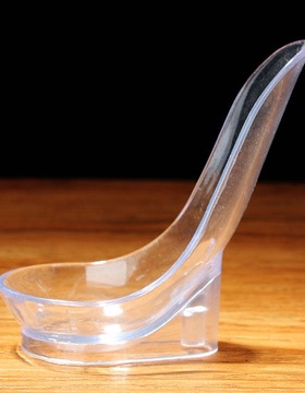 汤勺烟斗丝架子塑料透明斗粮勾勺型宾利烟丝斗展示架简约便携单座