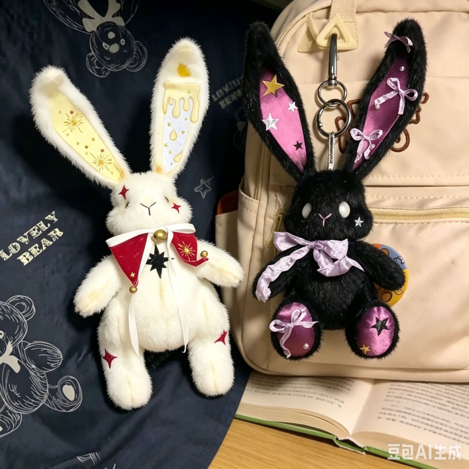 怪奇box兔子钥匙扣DIY材料包