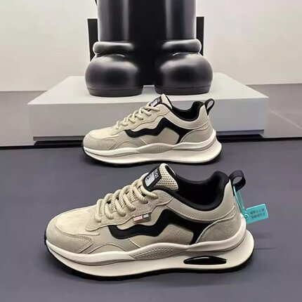 男鞋冬季2025新款休闲阿甘鞋子男潮鞋百搭软底男士旅游跑步运动鞋