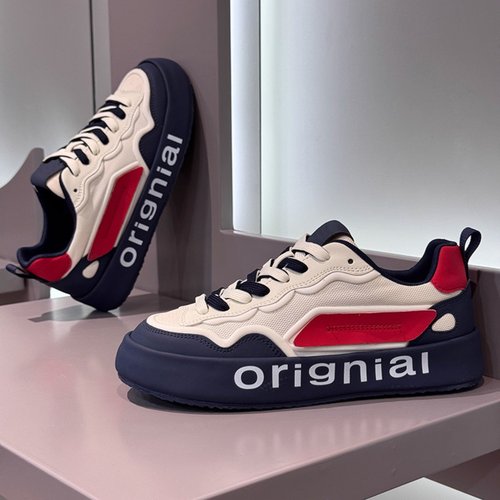 男鞋冬季透气2025新款休闲阿甘鞋子潮鞋百搭软底男士网面运动板鞋