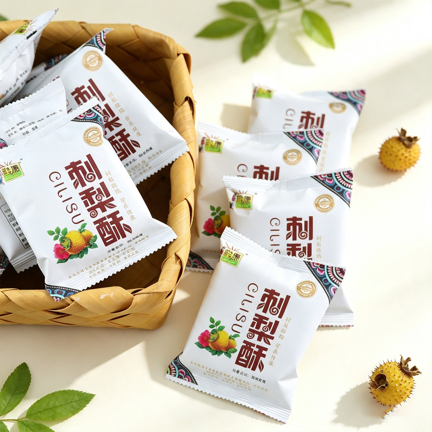 贵州特产黔康散装刺梨酥500g贵阳特色休闲食品零食糕点