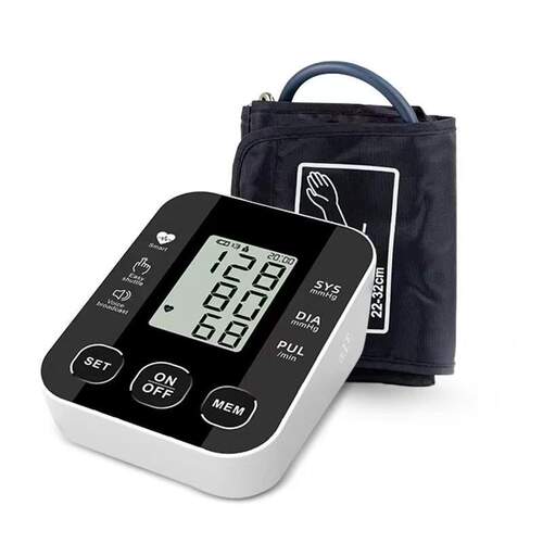 English electronic intelligent blood pressure monitor