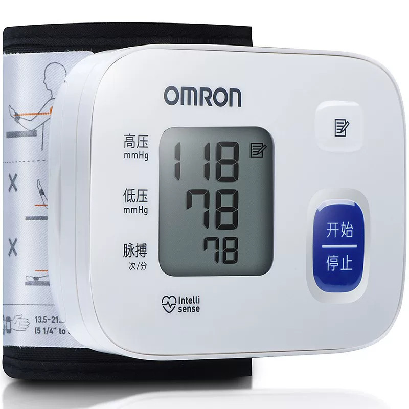欧姆龙T10手腕量压血仪准精医院用电子高量压血自动量仪家用配件