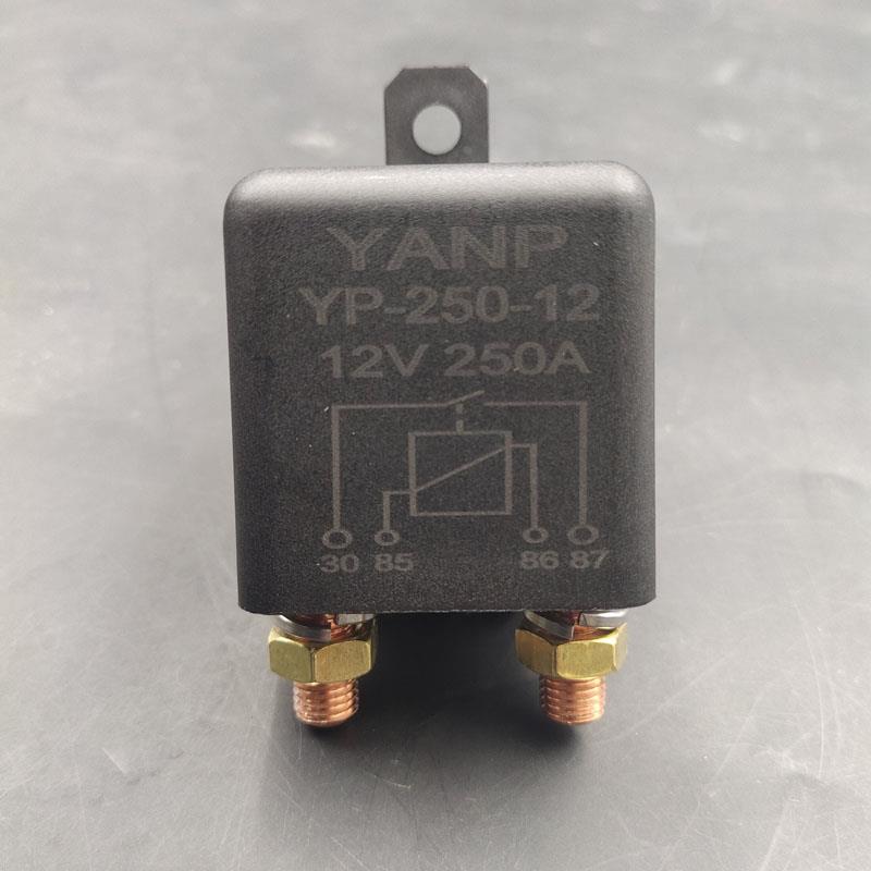 KH180 200A250A大功率汽车继电器常开四脚12V24V大电流总电源启动