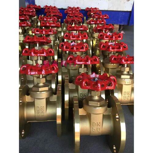 黄铜暗杆法兰闸阀Z45W-16T全铜法兰式阀门DN40 50 65 80铜杆铜芯