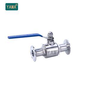 YAMA快装球阀304不锈钢快开卡箍球阀316卫生级直通无滞留卡盘球阀