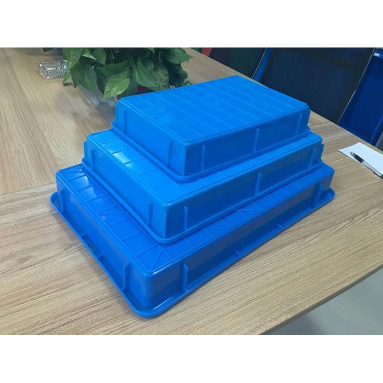 2号3号4号塑料浅盘方盘沙盘塑料餐盘面包盘蛋糕盘塑料盒子养殖盒