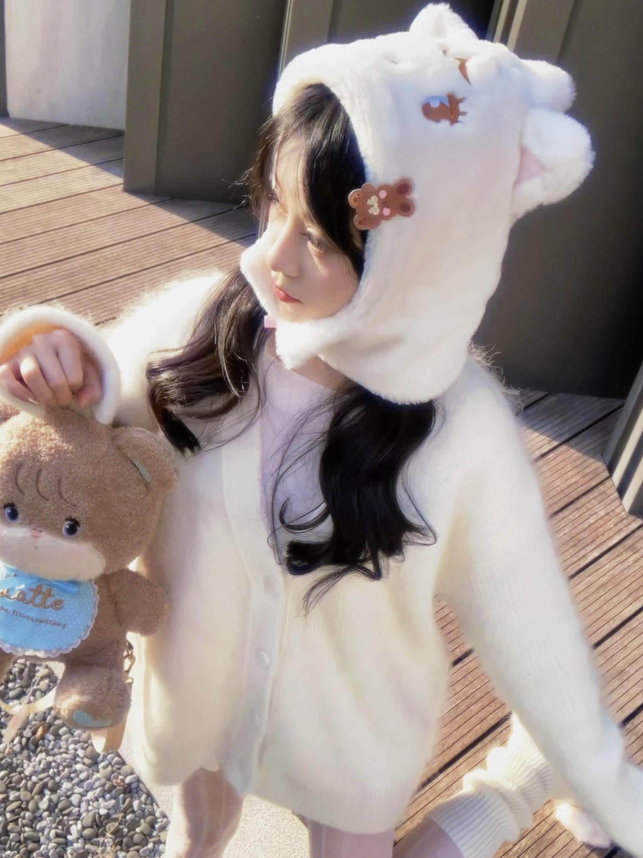 猫耳帽猫咪男女保暖可爱