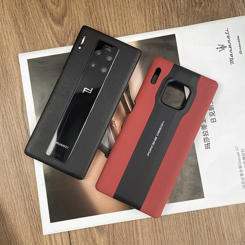适用华为mate30RS保时捷手机壳mate40RS后壳mate50RS保护套全包防摔高级感奢华新款男女超薄MT30创意时尚高端