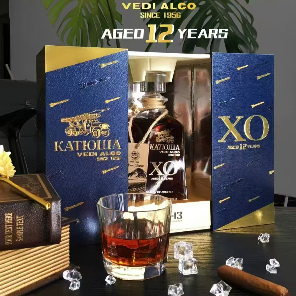 原装进口喀秋莎12年份白兰地图片