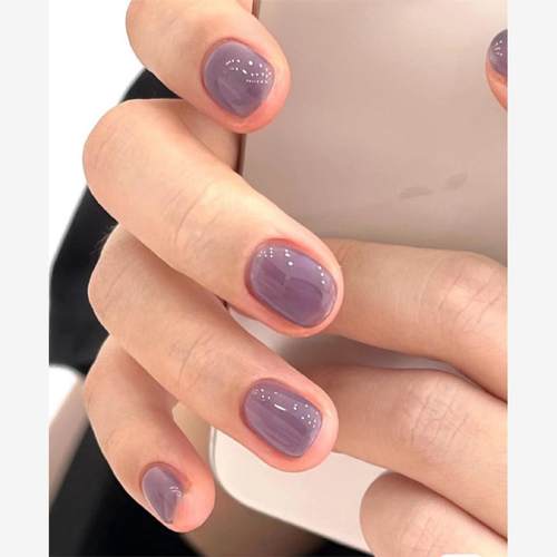 香芋紫多巴胺持久免烤指甲油