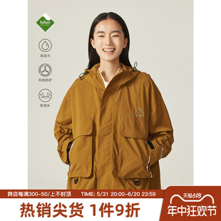 外套男宽松情侣户外登山服夹克 山系连帽工装 IDEAADVENTURE BENT