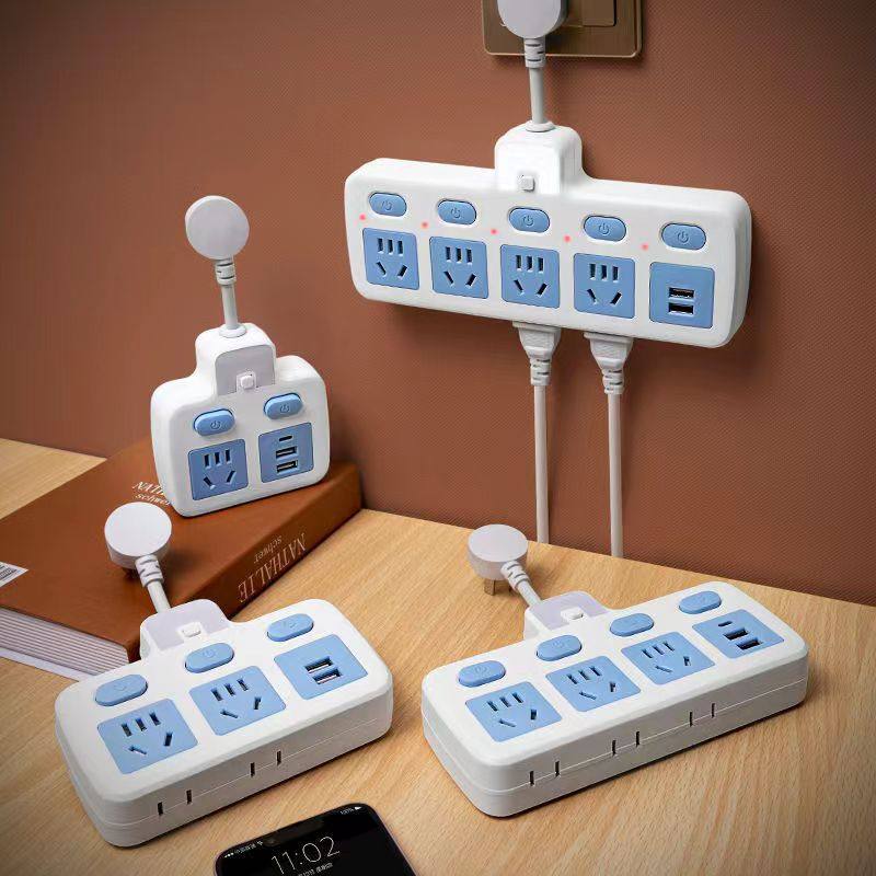 纯铜短线插座多功能多孔独立开关夜灯带USB插座转换器插排一转多,电子/电工,转换插头,淘宝优惠券,粉丝福利购,淘宝优惠卷