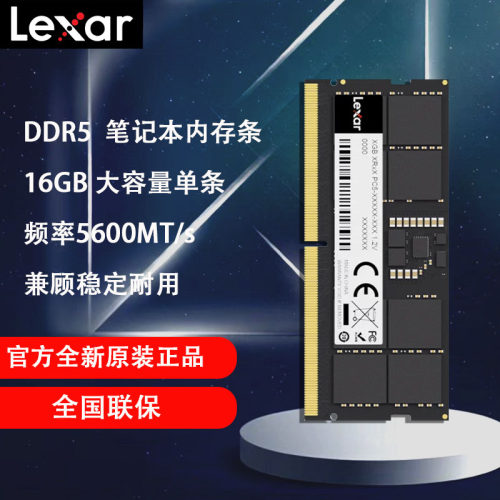 雷克沙DDR516G5600MHZMB内存条