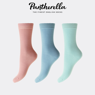 W304 英国Pantherella埃及棉袜子女士中筒亲肤透气休闲袜四季 款