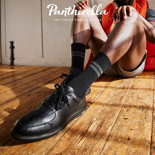 英国Pantherella美利奴羊毛袜男中筒袜透气毛巾底运动袜子男6002S