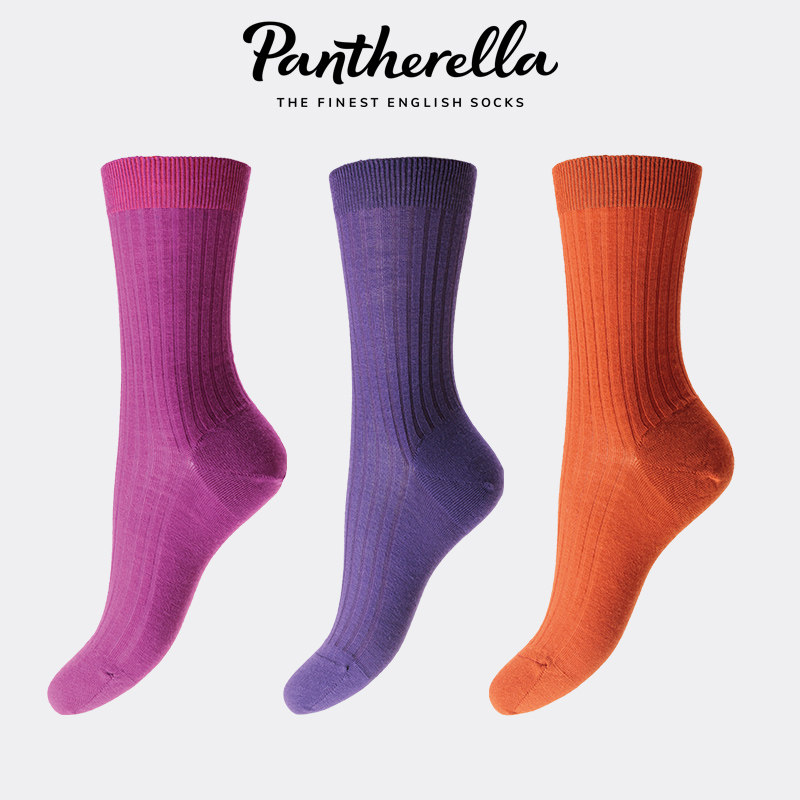 英国Pantherella美利奴羊毛袜子女士秋冬亲肤保暖中筒袜子W796/X,女士内衣/男士内衣/家居服,中筒袜,淘宝优惠券,粉丝福利购,淘宝优惠卷