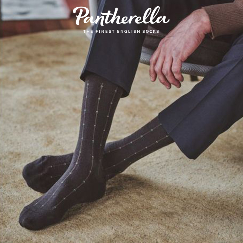 英国男士美利奴羊毛中筒袜透气