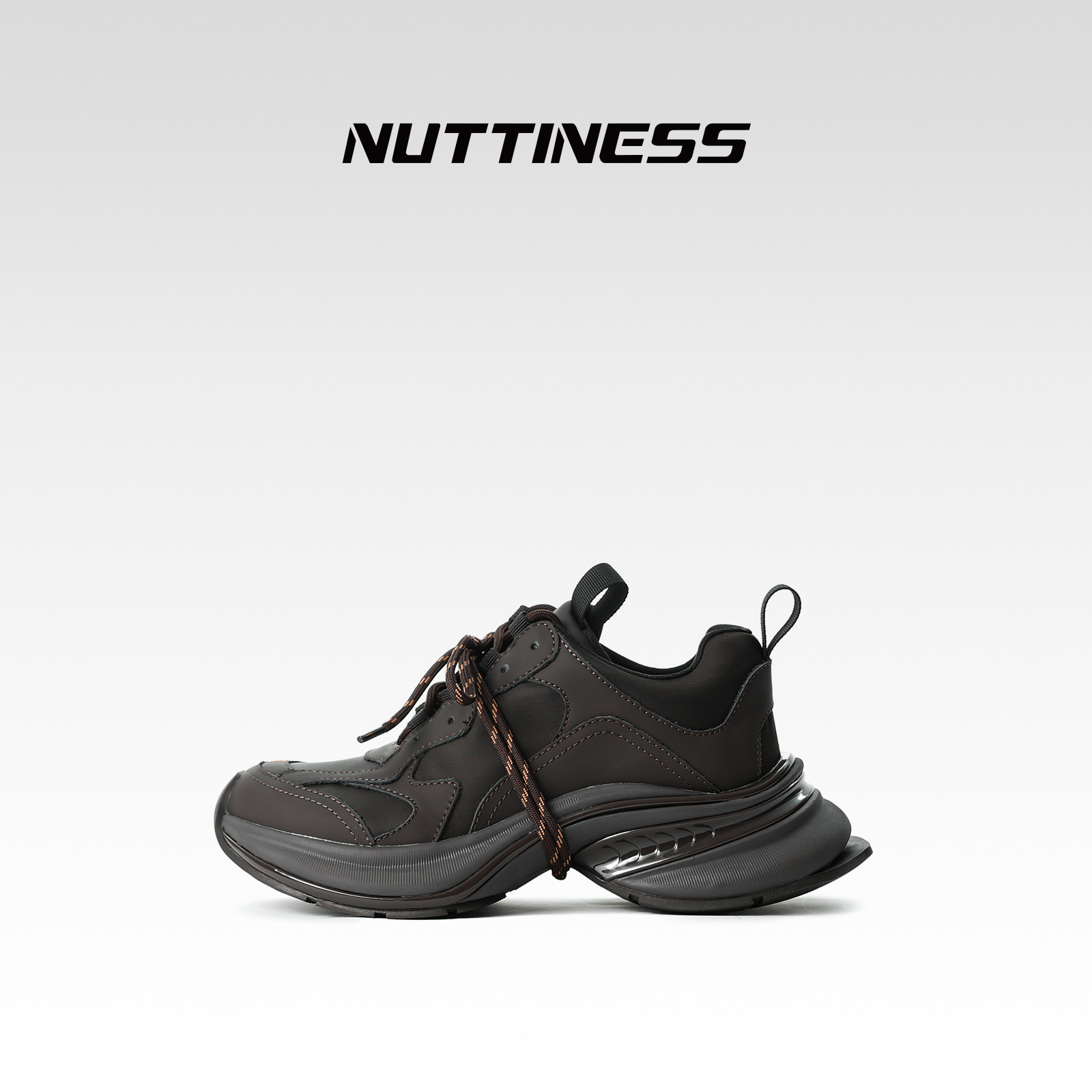 狂野分子25春季新款厚底老爹鞋女