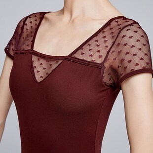 速发芭师舞练操服中国舞舞蹈服艺考形体基训连体服老蕾体功