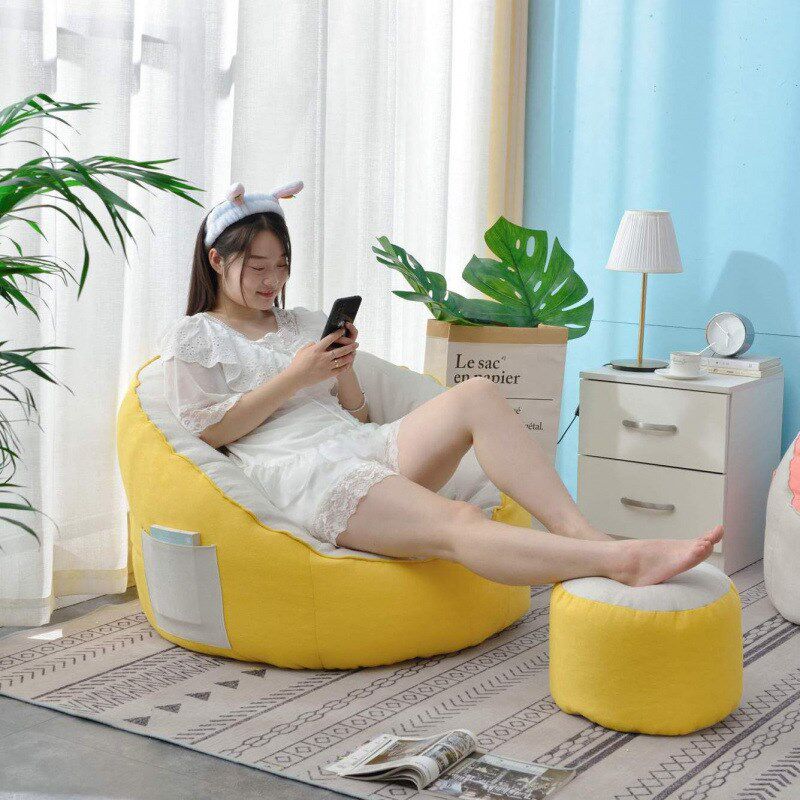 速发懒人沙发可躺可睡生躺卧小型可爱双人榻榻米台卧室小沙发豆袋