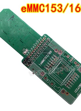 速发emmc15板16emcp162/186/221/52转SD测试座板烧录/读写转接板