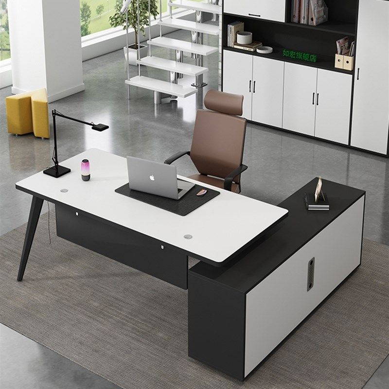 速发办公桌气板桌简约经理办公桌椅组合班管大老办公室大主台,商业/办公家具,大班台/主管桌,淘宝优惠券,粉丝福利购,淘宝优惠卷
