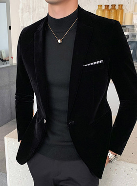 速发Fa iiter  Vtet Blazer High Quity Wm Fie Suit Ja