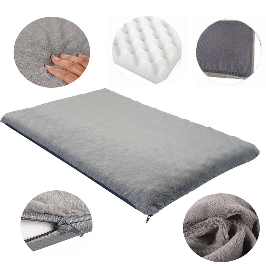 现货速发Lge Dog Bed Mat Orthoped mory Fo Dog houe Removable