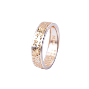 宫里上新情侣对戒纯银999女足银古法戒指男送女朋友生日礼物女生