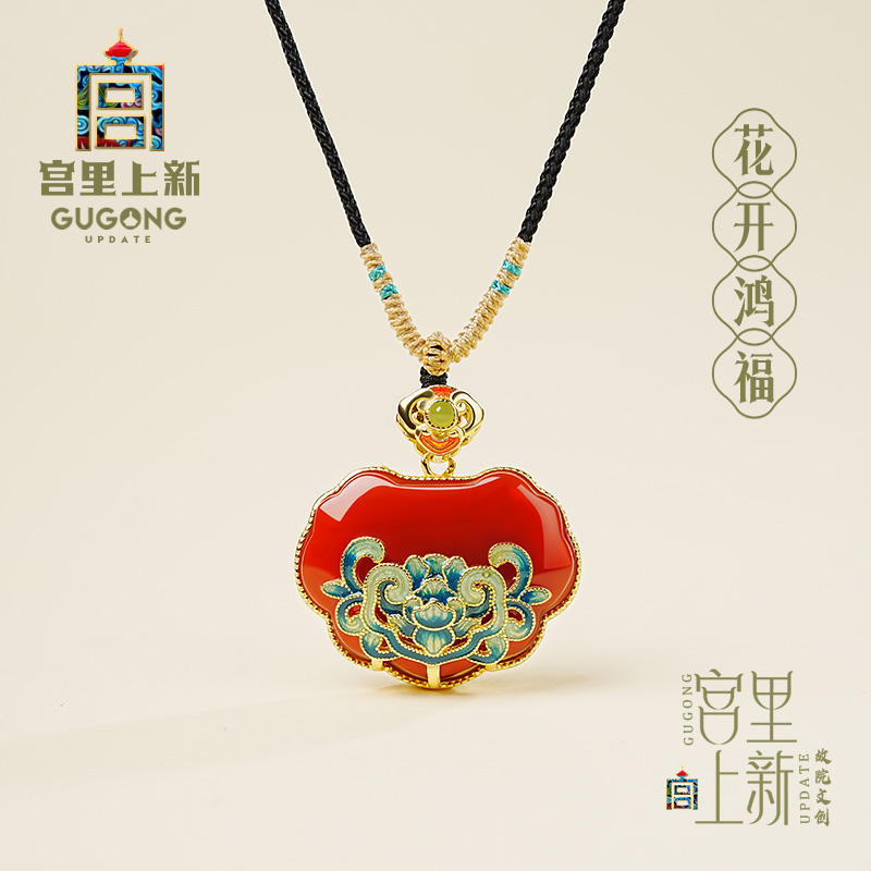 宫里上新天然红玛瑙项链